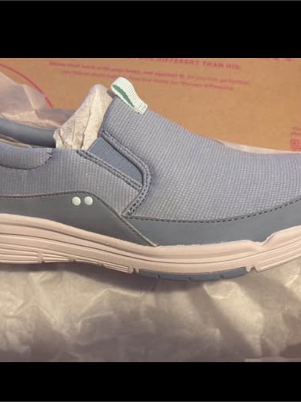 Ryka Slip-On Athletic Shoe in Light Blue